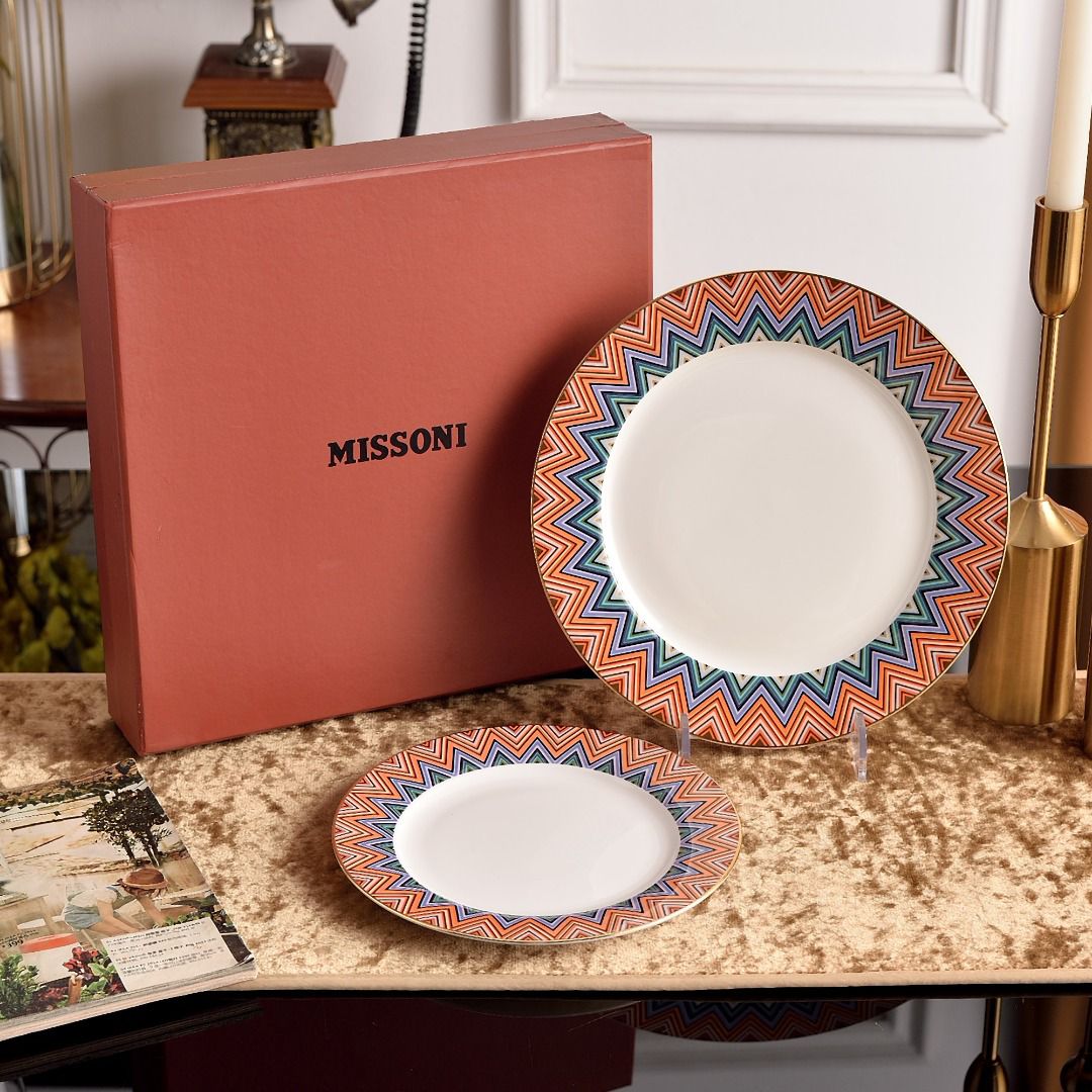 Missoni set of two Plates 